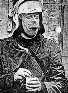 Hard working police officer (original picture from sometime in the 90s)