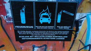 Dangerous Goods (poster in the Danger Zone).